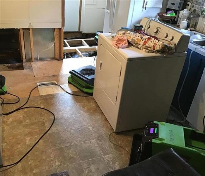 washing machine and air movers