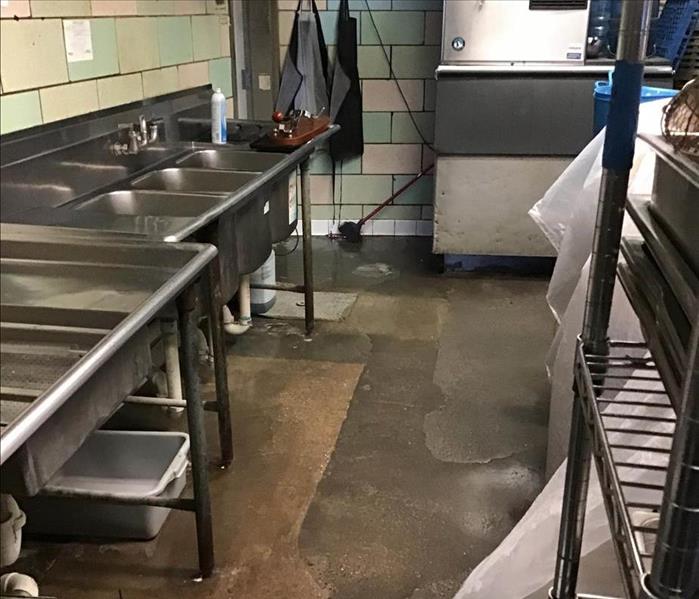 cleaned commercial kitchen 