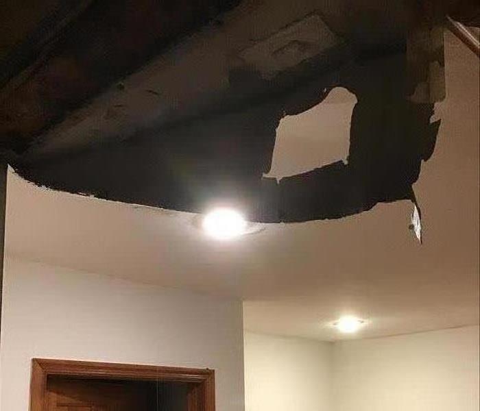 ceiling damage 